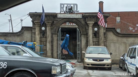 生化危机电影新片场照曝光丧尸围攻浣熊市警察局