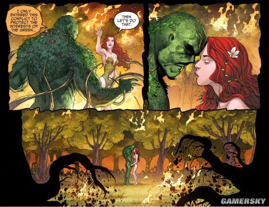 dc重口新片沼泽怪物首曝剧照性感猛男恶臭触手大战毒藤女