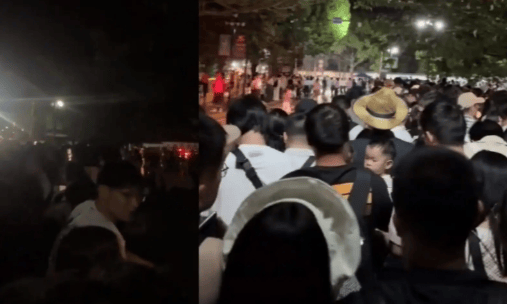 上千游客滞留张家界