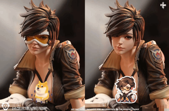 《守望先锋》猎空手办身材超火辣!售价约2545元