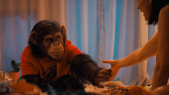 温顺宠物黑猩猩突然暴走？电影《猩疯血雨》（暂译）发布首支预告