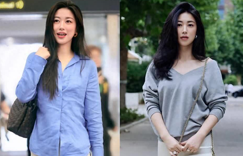 被41岁朱珠穿搭惊艳，中年女性借鉴时尚优雅又减龄 