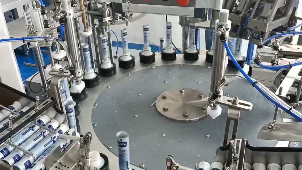 牙膏灌装封尾机