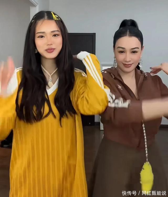钟丽缇和二女儿跳舞,17岁张思捷戴牙箍,化欧美妆比妈妈更洋气 - 360娱乐,你开心就好