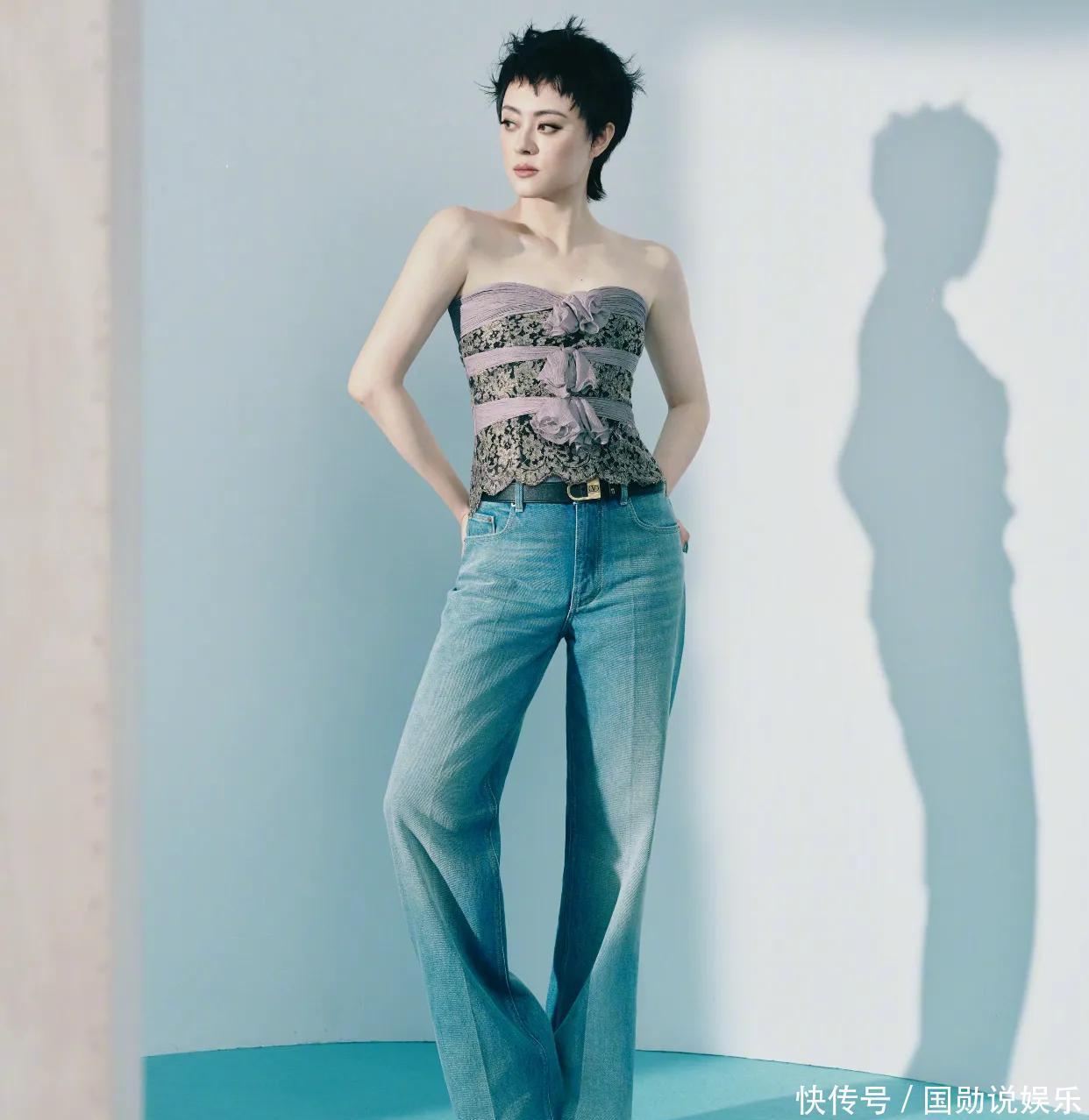 孙俪《marie claire》杂志封面造型百变,就是眼神过于精明势利了 - 360娱乐,你开心就好
